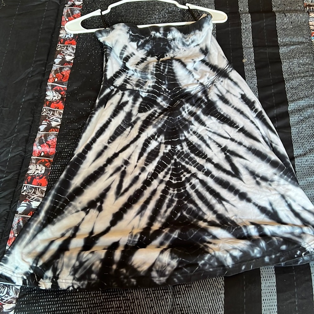 Express tie dye dress